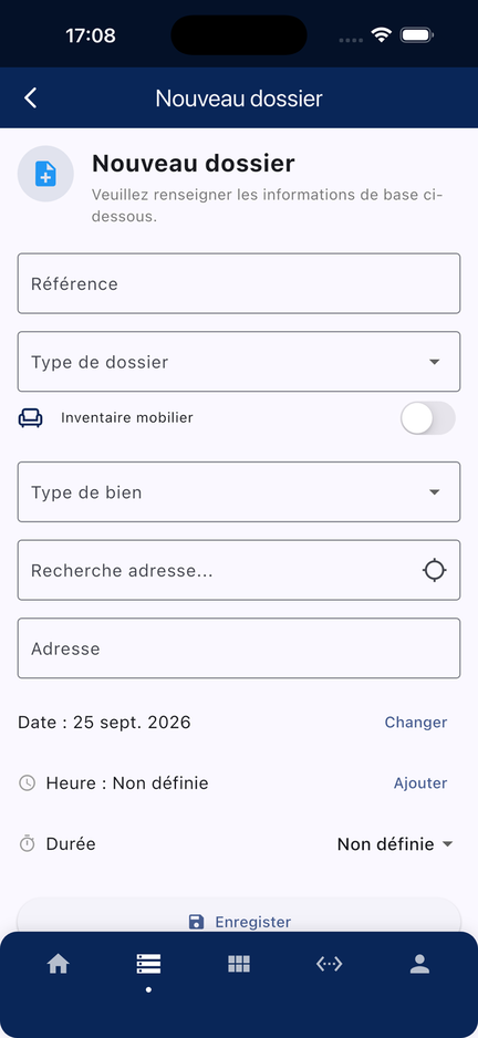 Nouveau dossier