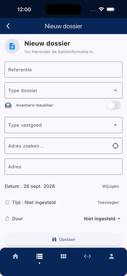 Nieuw dossier